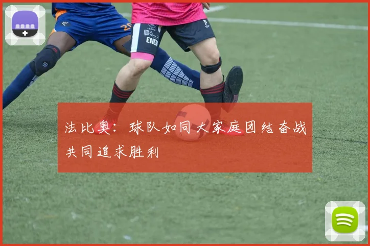 法比奥：球队如同大家庭团结奋战共同追求胜利